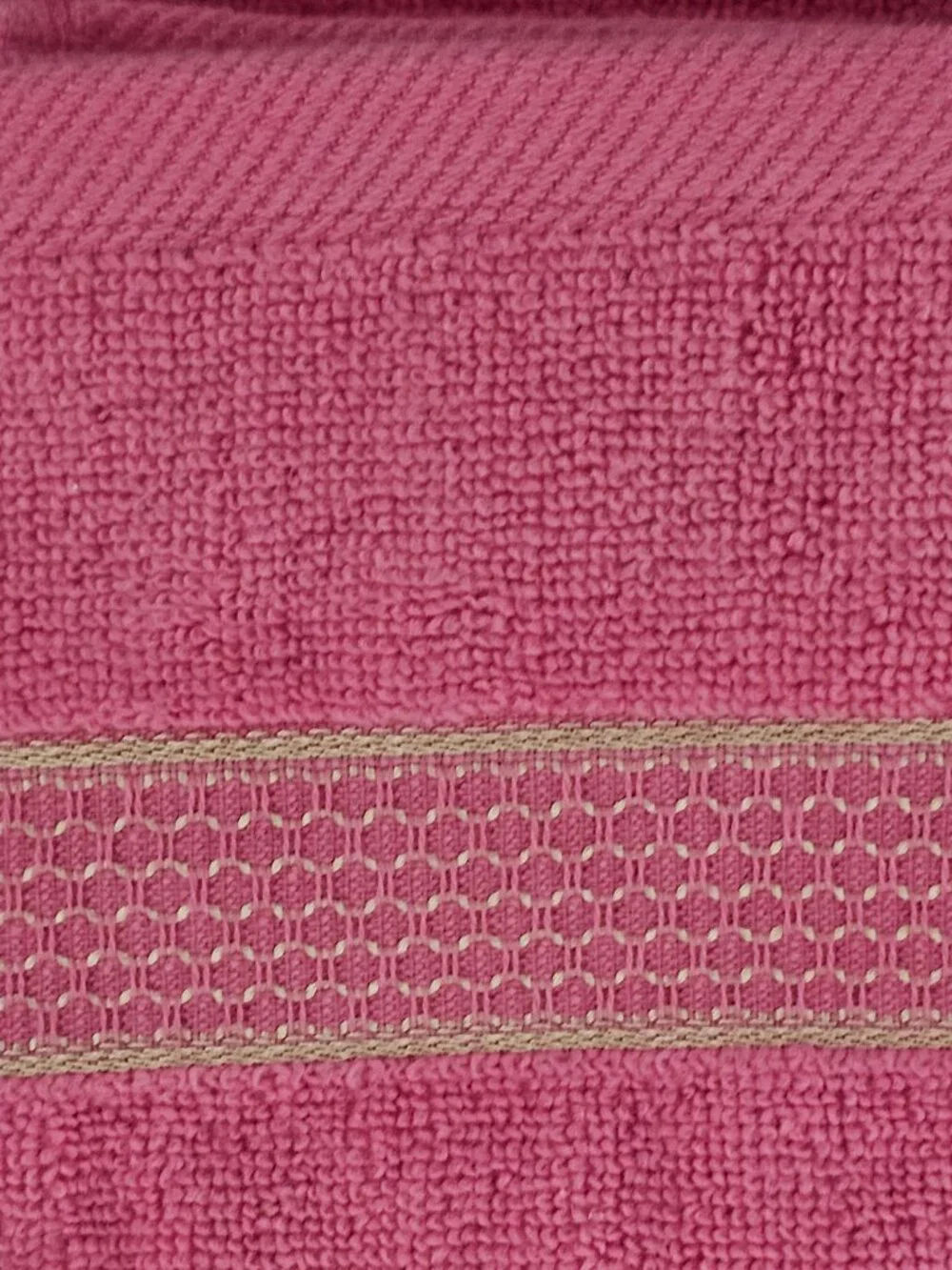 Juicy Couture Hot Pink Gold 6 Piece Bath Towel Set 100% Cotton NWT